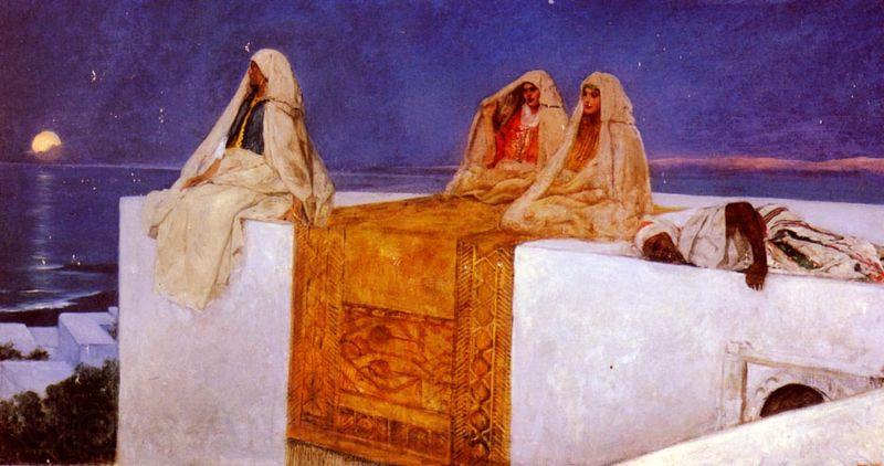 Benjamin Constant Arabian Nights Spain oil painting art